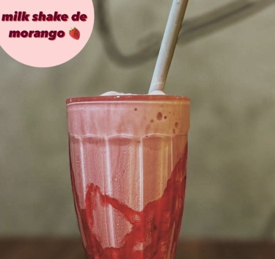 Milk Shake de Morango